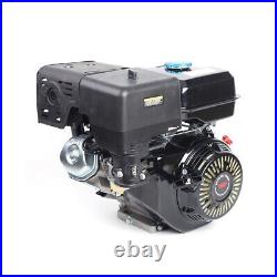 15HP 420CC 4Stroke Engine OHV Horizontal Shaft Gas Engine Go Motor f/ Garden