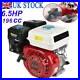 196CC 4 Stroke Engine 6.5 HP OHV Horizontal Gas Engine Go Kart Motor Recoil Set