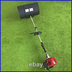 2.3HP 52cc 2 Stroke Hand Held Gas Power Heavy Loose Dirt Sweeper Air Cooled New