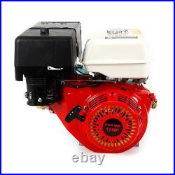 420CC 4 Stroke Engine 15HP OHV Horizontal Gas Engine Go Kart Motor Recoil Kit
