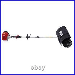 52CC Gas Power Brush Broom Sweeper Artificial Grass for Driveway Street Cleaning