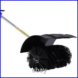 52cc 2.3HP Gas Powered Sweeper Gasoline Engine Grass Turf Broom Brush Cleaner