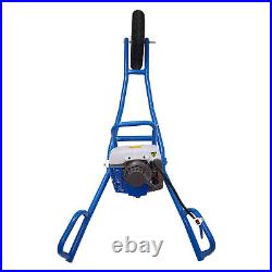 63CC 3 HP Gas Powered Post Hole Digger Earth Auger Borer Fence Ground + 11 Bit