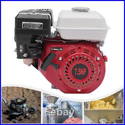7.5HP 4 Stroke 215CC Gas Petrol Motor Rotovator Fuel Engine OHV Single Cylinder