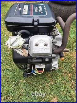 Briggs And Stratton Vanguard 14hp V-twin Engine Running Order, Complete