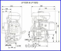 PETROL ENGINE IDEAL FOR WACKER PLATE POKER PUMP ECT 2.5 hp eng 15.8 mm + clutch